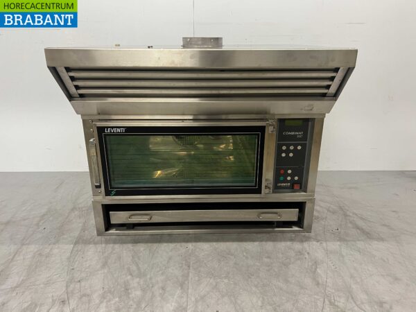 RVS Leventi Combimat DGT Combisteamer Steamer Oven Stoomfunctie 60/40 cm 230V Horeca