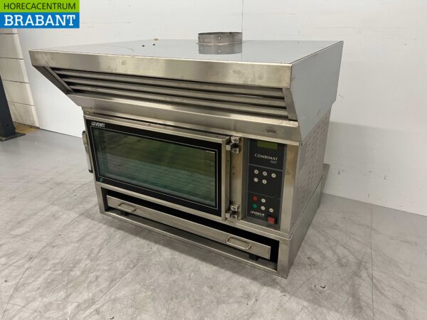RVS Leventi Combimat DGT Combisteamer Steamer Oven Stoomfunctie 60/40 cm 230V Horeca - Afbeelding 2