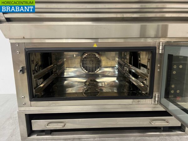 RVS Leventi Combimat DGT Combisteamer Steamer Oven Stoomfunctie 60/40 cm 230V Horeca - Afbeelding 4
