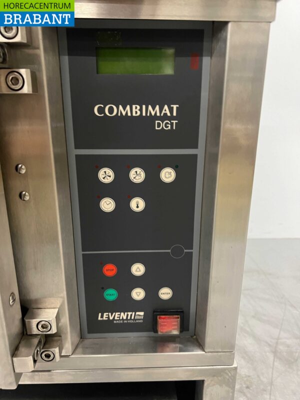 RVS Leventi Combimat DGT Combisteamer Steamer Oven Stoomfunctie 60/40 cm 230V Horeca - Afbeelding 5