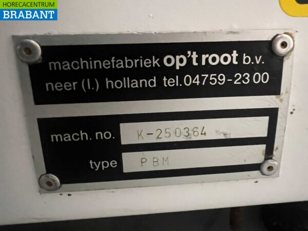 Op 't Root Puntjesmachine Puntbroodmachine 230V Bakkerij - Afbeelding 5