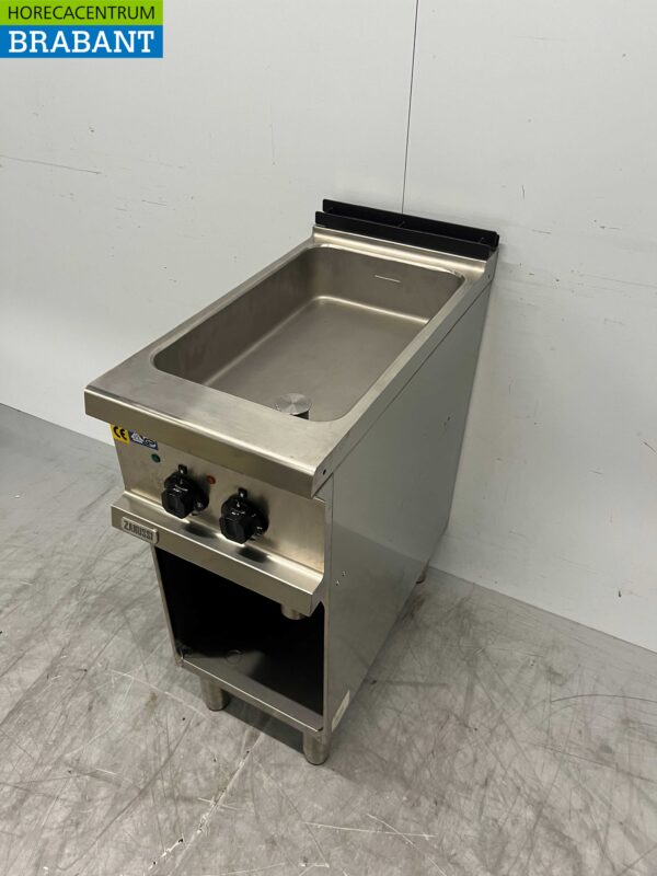 RVS Zanussi Multicooker Braadpan braadslede braadslee 11 liter 35 cm 400V Horeca - Afbeelding 2