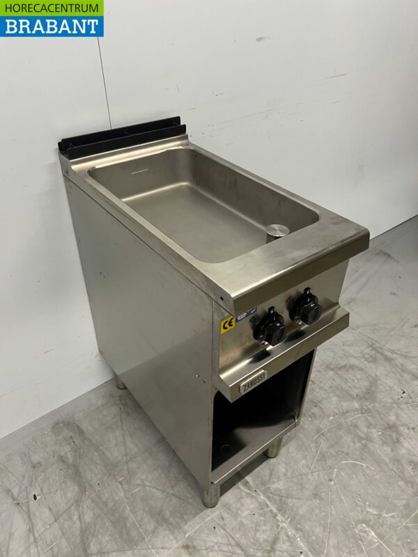 RVS Zanussi Multicooker Braadpan braadslede braadslee 11 liter 35 cm 400V Horeca - Afbeelding 3