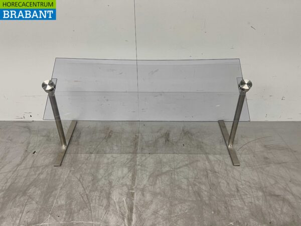 RVS Ademschot kuchscherm 90 cm Horeca