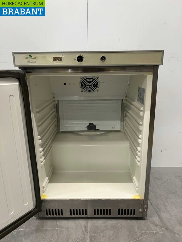 RVS Greenland Koelkast Koeling 130 liter 230V Horeca - Afbeelding 4