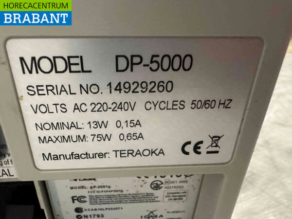 Digi DP-5000 Etiketteermachine 230V Horeca - Afbeelding 4