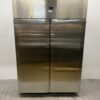 RVS CoolHead Dubbeldeurs 2-deurs Vriezer Vrieskast 1255 liter 230V Horeca