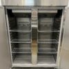 RVS CoolHead Dubbeldeurs 2-deurs Vriezer Vrieskast 1255 liter 230V Horeca - Afbeelding 4