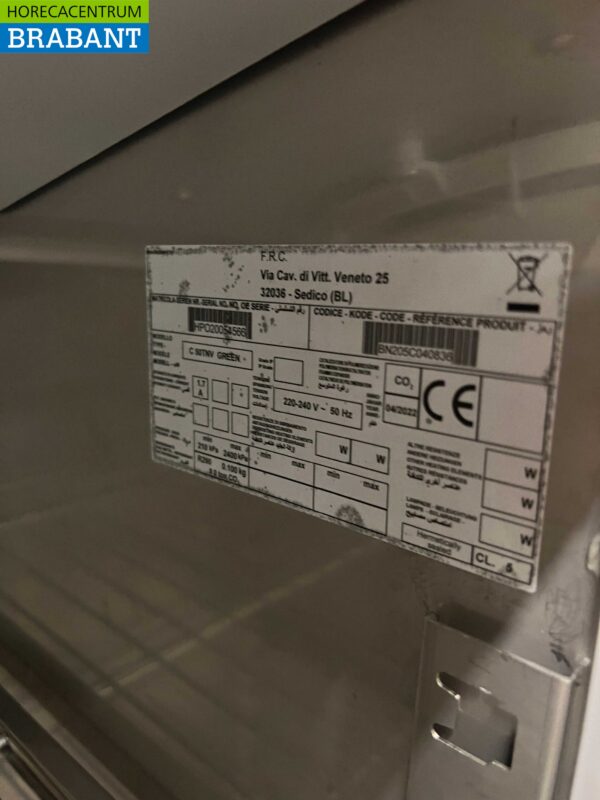 RVS Polaris Glasdeurkoeling Koelkast Glazen deur Koeling 562 liter 230V Horeca - Afbeelding 5