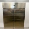 RVS CoolHead Dubbeldeurs 2-deurs Vriezer Vrieskast 1255 liter 230V Horeca