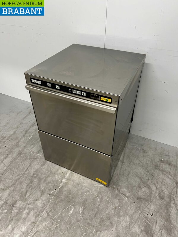 RVS Zanussi Zuca3 Vaatwasser Vaatwasmachine Voorlader 400V Horeca - Afbeelding 2