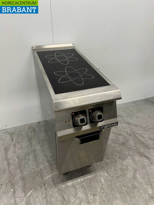 RVS Olis Inductie fornuis kookplaat 2 pitten 10 kW 400V 40 cm 900-lijn Horeca - Afbeelding 3