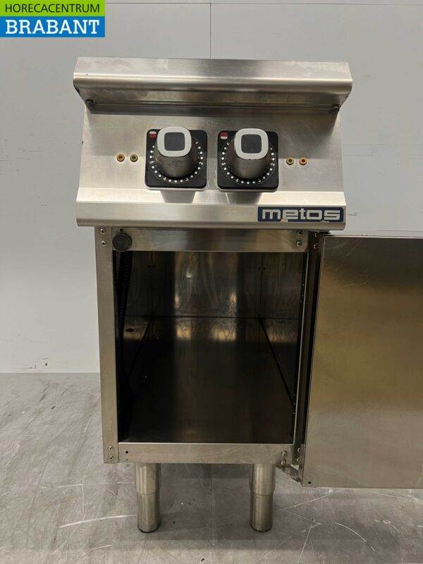 RVS Olis Inductie fornuis kookplaat 2 pitten 10 kW 400V 40 cm 900-lijn Horeca - Afbeelding 4