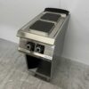 RVS Olis 2 pits Elektrisch fornuis kookplaat 40 cm 400V Horeca - Afbeelding 2