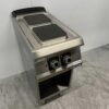 RVS Olis 2 pits Elektrisch fornuis kookplaat 40 cm 400V Horeca - Afbeelding 3