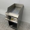 RVS Olis Chroom Spiegel Bakplaat Grillplaat 40 cm 400V Horeca - Afbeelding 2