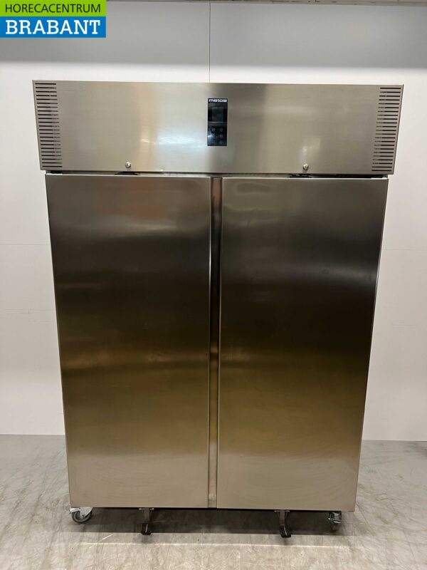 RVS Polaris AD 140 BT Dubbeldeurs 2-deurs Vriezer Vrieskast 1400 liter 230V Horeca