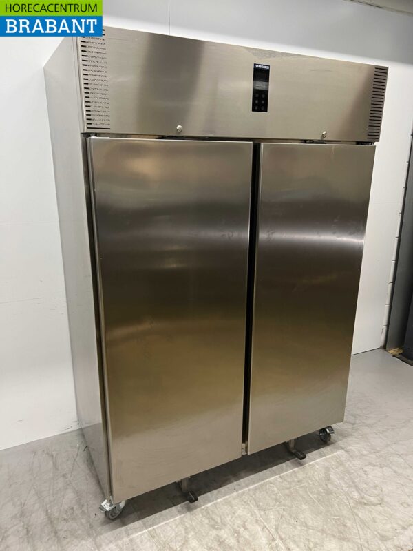 RVS Polaris AD 140 BT Dubbeldeurs 2-deurs Vriezer Vrieskast 1400 liter 230V Horeca - Afbeelding 3