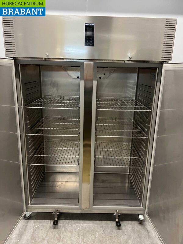 RVS Polaris AD 140 BT Dubbeldeurs 2-deurs Vriezer Vrieskast 1400 liter 230V Horeca - Afbeelding 4
