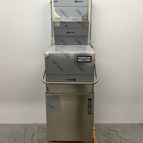 RVS Rhima doorschuifvaatwasser WD-6 PLUS GREEN Wasemcondensunit 400V Horeca