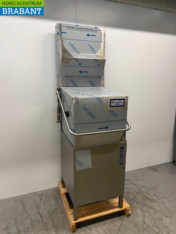RVS Rhima doorschuifvaatwasser WD-6 PLUS GREEN Wasemcondensunit 400V Horeca - Afbeelding 2