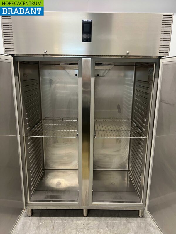 RVS Polaris AD 140 BT Dubbeldeurs 2-deurs Vriezer Vrieskast 1400 liter 230V Horeca - Afbeelding 4