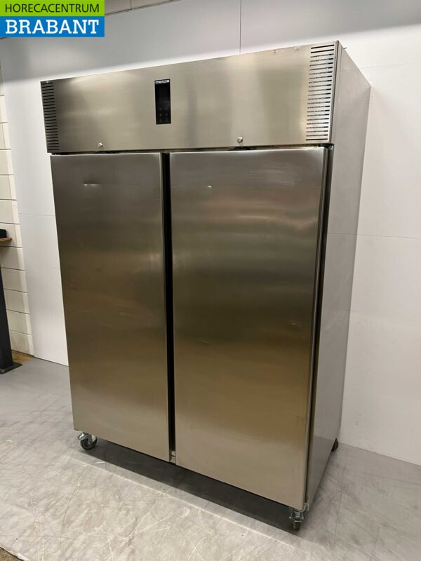RVS Polaris AD 140 TNN Dubbeldeurs 2-deurs Koeling Koelkast 1400 liter 230V Horeca - Afbeelding 2