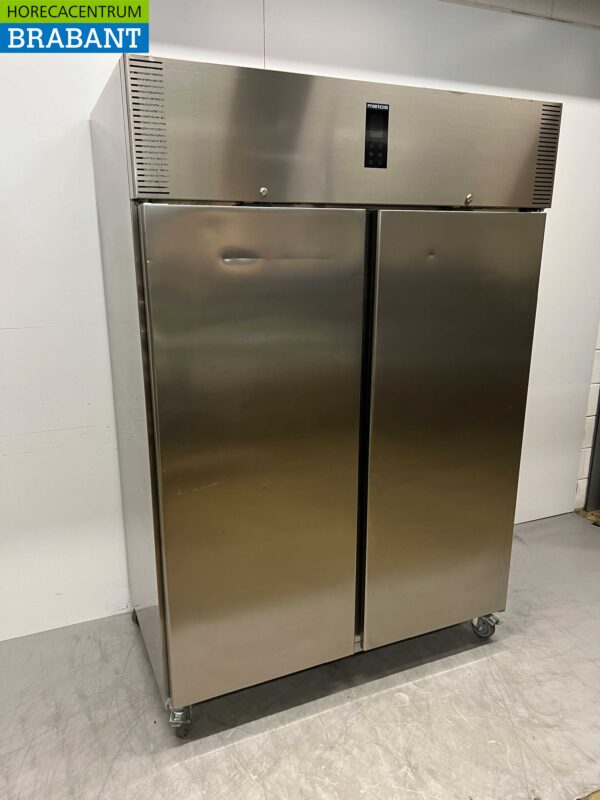 RVS Polaris AD 140 TNN Dubbeldeurs 2-deurs Koeling Koelkast 1400 liter 230V Horeca - Afbeelding 3