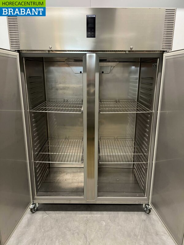 RVS Polaris AD 140 TNN Dubbeldeurs 2-deurs Koeling Koelkast 1400 liter 230V Horeca - Afbeelding 4