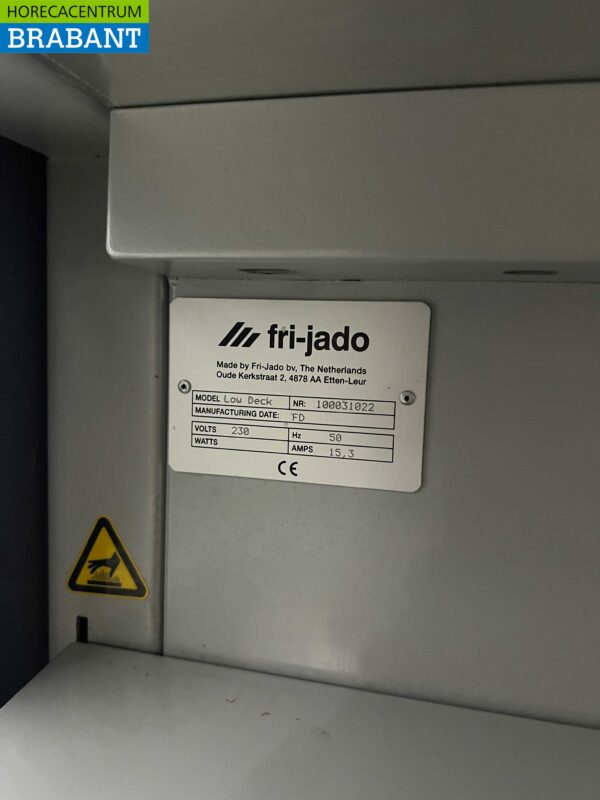 Fri-Jado Verrijdbare Warmtevitrine Warmhoudvitrine 120 cm 230V Horeca - Afbeelding 5