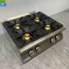 RVS Mareno Opzet fornuis 4 pitten 80 cm GAS Horeca - Afbeelding 3