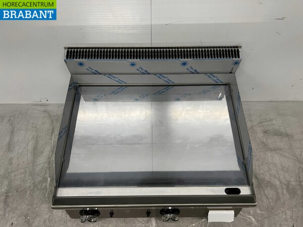 RVS Mareno Spiegelbakplaat Grillplaat Bakplaat Verchroomd 80 cm GAS Horeca - Afbeelding 4
