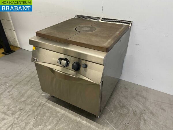 RVS Zanussi Doorkookplaat Glad met oven 80 cm GAS Horeca - Afbeelding 2
