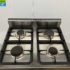 RVS Tecnoinox Fornuis 4 pitten met oven 70 cm GAS Horeca - Afbeelding 5