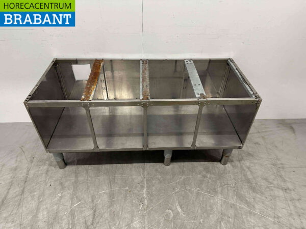 RVS Onderstel 140,5 x 57 x 67,5 cm Horeca - Afbeelding 2