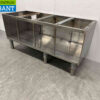 RVS Onderstel 140,5 x 57 x 67,5 cm Horeca - Afbeelding 4