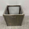 RVS Werkunit met uitschuifbare Prullenbak afvalbak 64,5 cm Horeca - Afbeelding 2