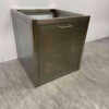 RVS Werkunit met uitschuifbare Prullenbak afvalbak 64,5 cm Horeca - Afbeelding 3