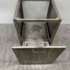 RVS Werkunit met uitschuifbare Prullenbak afvalbak 64,5 cm Horeca - Afbeelding 5