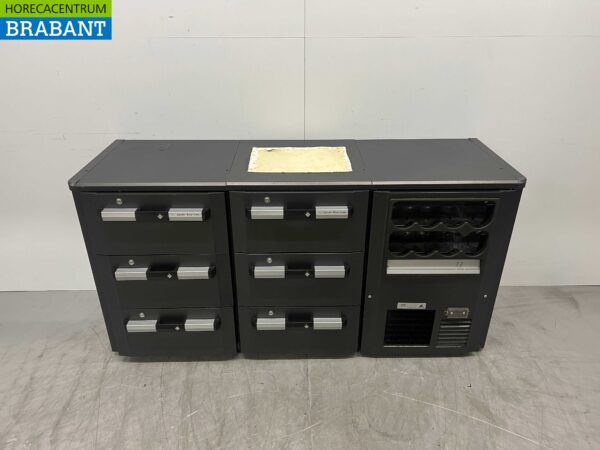 Gamko Backbar Barkoeling Barkoeler Flessennest 5 Lades 170,5 cm Horeca