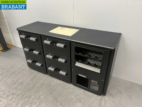 Gamko Backbar Barkoeling Barkoeler Flessennest 5 Lades 170,5 cm Horeca - Afbeelding 2