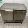 RVS Verrijdbare Afinox Koelwerkbank 2 deuren 100 cm 230V Horeca