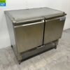 RVS Verrijdbare Afinox Koelwerkbank 2 deuren 100 cm 230V Horeca - Afbeelding 3