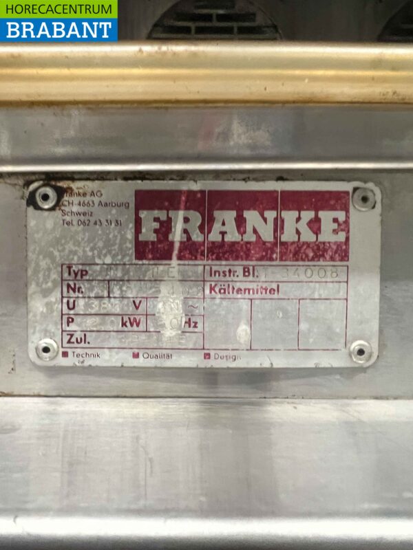 RVS Verrijdbare Franke Bake-off oven met rijskast 60/40 cm 400V Horeca - Afbeelding 6