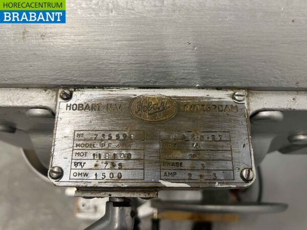 Hobart PF 404 Planeetmenger Menger Cutter RVS kuip 20 en 40 liter 400V Horeca - Afbeelding 11
