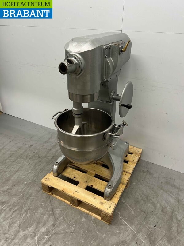 Hobart PF 400 Planeetmenger Menger Cutter RVS kuip 40 Liter 400V Horeca - Afbeelding 2