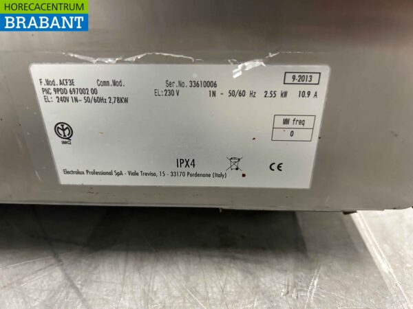 RVS Zanussi Heteluchtoven Convectie Oven Afbakoven 230V Horeca - Afbeelding 5