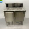 RVS Pizzawerkbank Pizzatafel Saladette 90 cm 230V Horeca