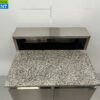 RVS Pizzawerkbank Pizzatafel Saladette 90 cm 230V Horeca - Afbeelding 4