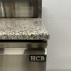 RVS Pizzawerkbank Pizzatafel Saladette 90 cm 230V Horeca - Afbeelding 6
